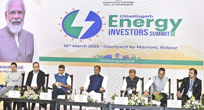 छत्तीसगढ़ बना ऊर्जा निवेश का केंद्र, 3 लाख करोड़ रुपये से ज्यादा का निवेश
