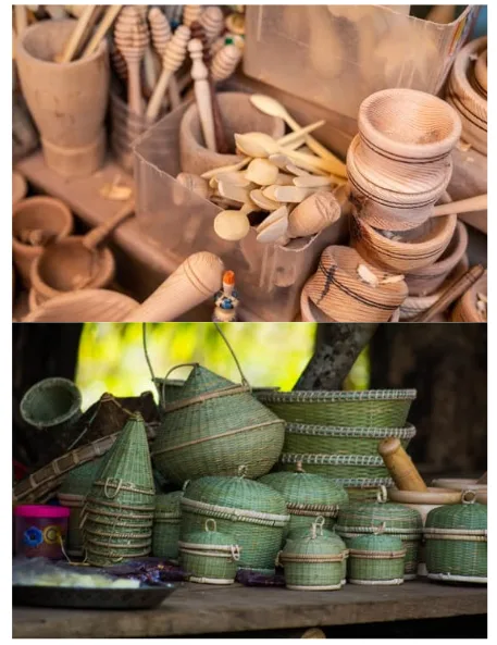 बारसूर क्षेत्र- बंबू आर्ट और वुडेन आर्ट निर्माण