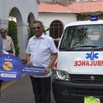 राज्यपाल श्री डेका की पहल: निरामय संस्थान को मिली नई एम्बुलेंस