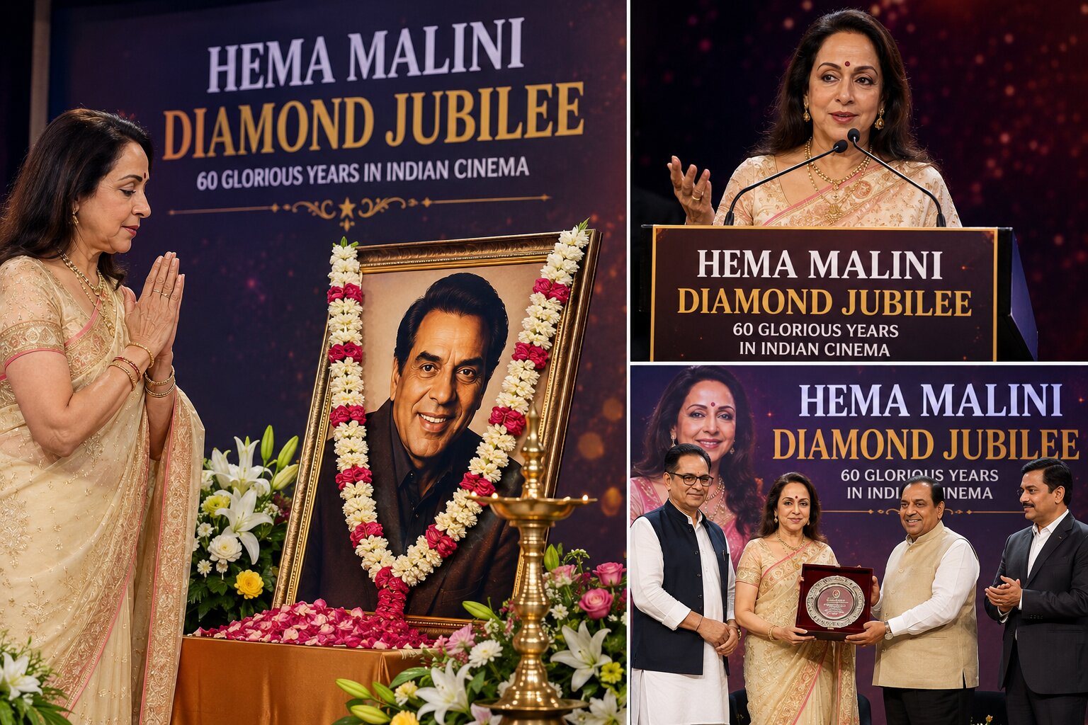 Hema Malini Diamond Jubilee