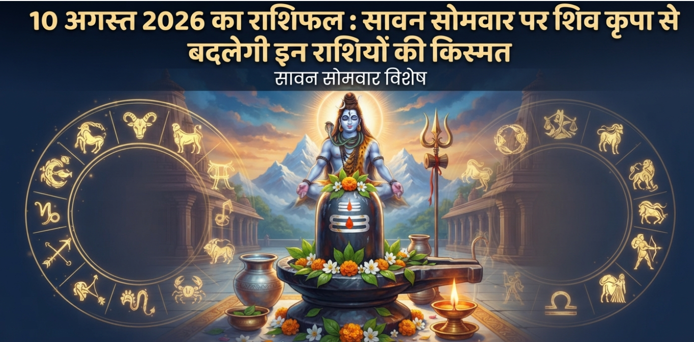 Sawan Somwar Rashifal 2026 - सावन सोमवार पूजा और राशिफल