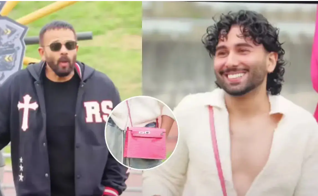 Orry Hermes bag price को लेकर रोहित शेट्टी के साथ खतरों के खिलाड़ी 15 के सेट पर तस्वीर