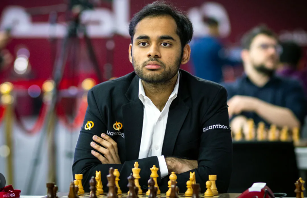 Erigaisi Sarin Chess Exit — Esports World Cup 2026 क्वार्टर फाइनल शतरंज बोर्ड