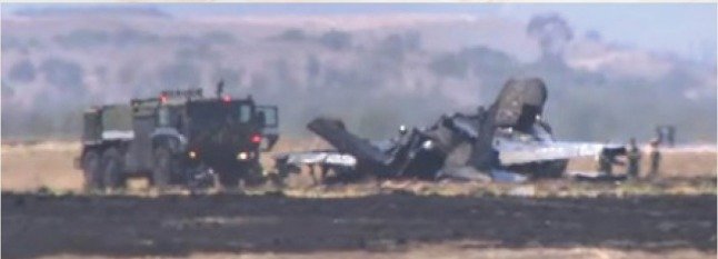 F-35B Crash