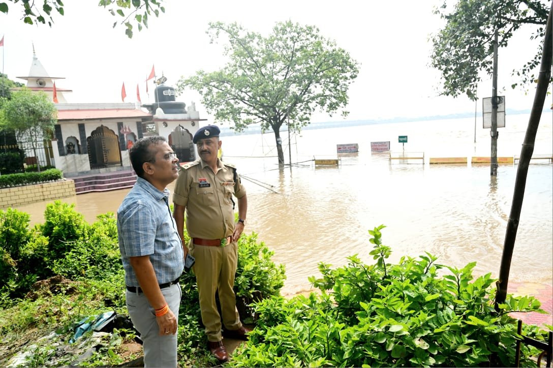 शिवरीनारायण, महानदी जलस्तर, जांजगीर-चांपा, बाढ़ राहत,