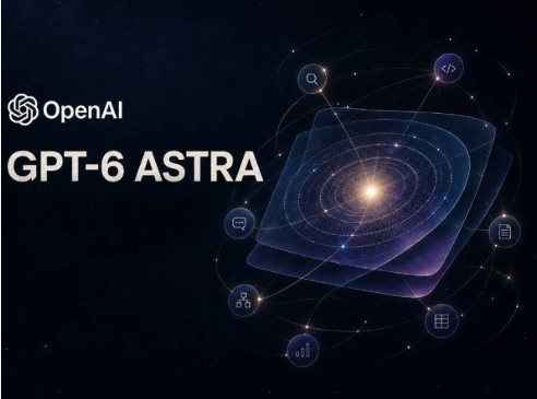GPT-6 Astra क्या है — OpenAI के नए AI मॉडल का इलस्ट्रेशन