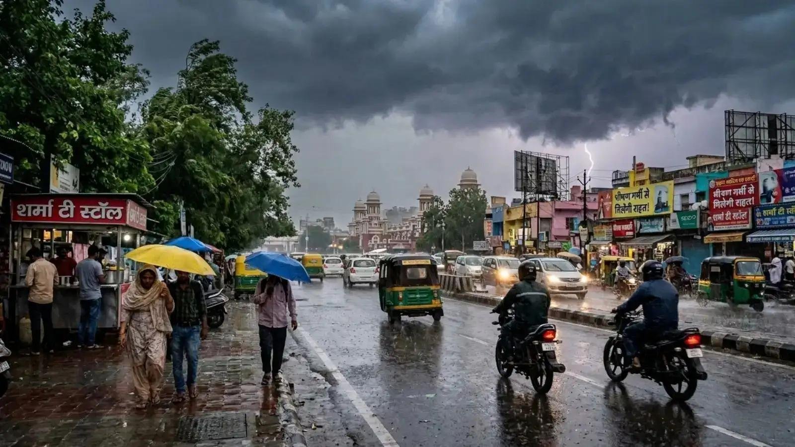 मानसून वापसी, मौसम अपडेट, भारी बारिश, यूपी मौसम, एमपी मौसम,