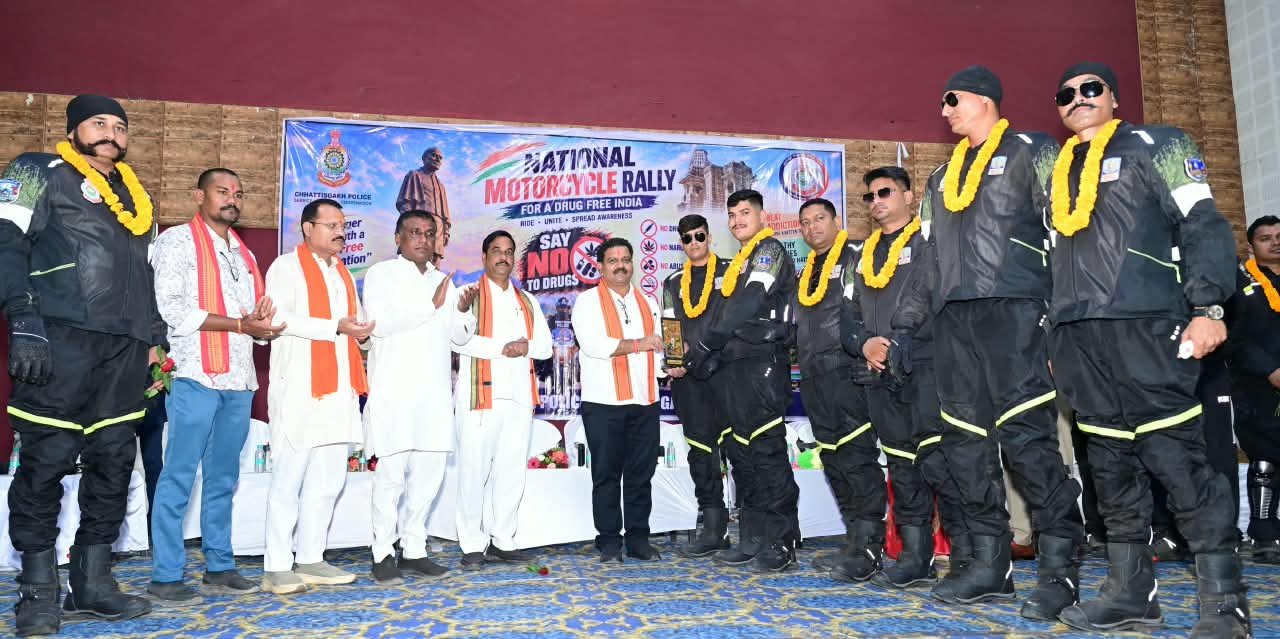 राष्ट्रीय बाइक रैली, कवर्धा समाचार, विजय शर्मा, कबीरधाम न्यूज,