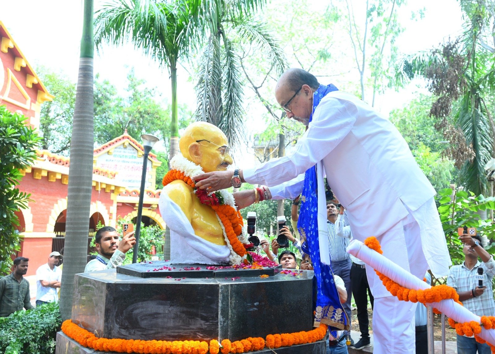राज्यपाल रमेन डेका, नशामुक्त भारत, नशामुक्ति पदयात्रा,