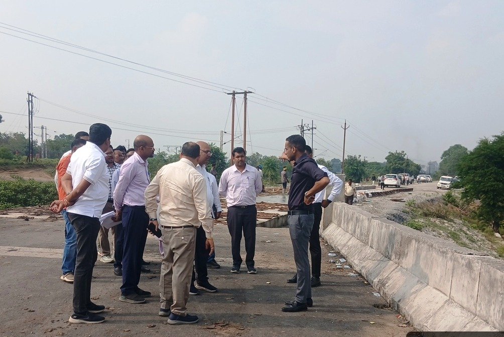 कोरबा सड़क निर्माण