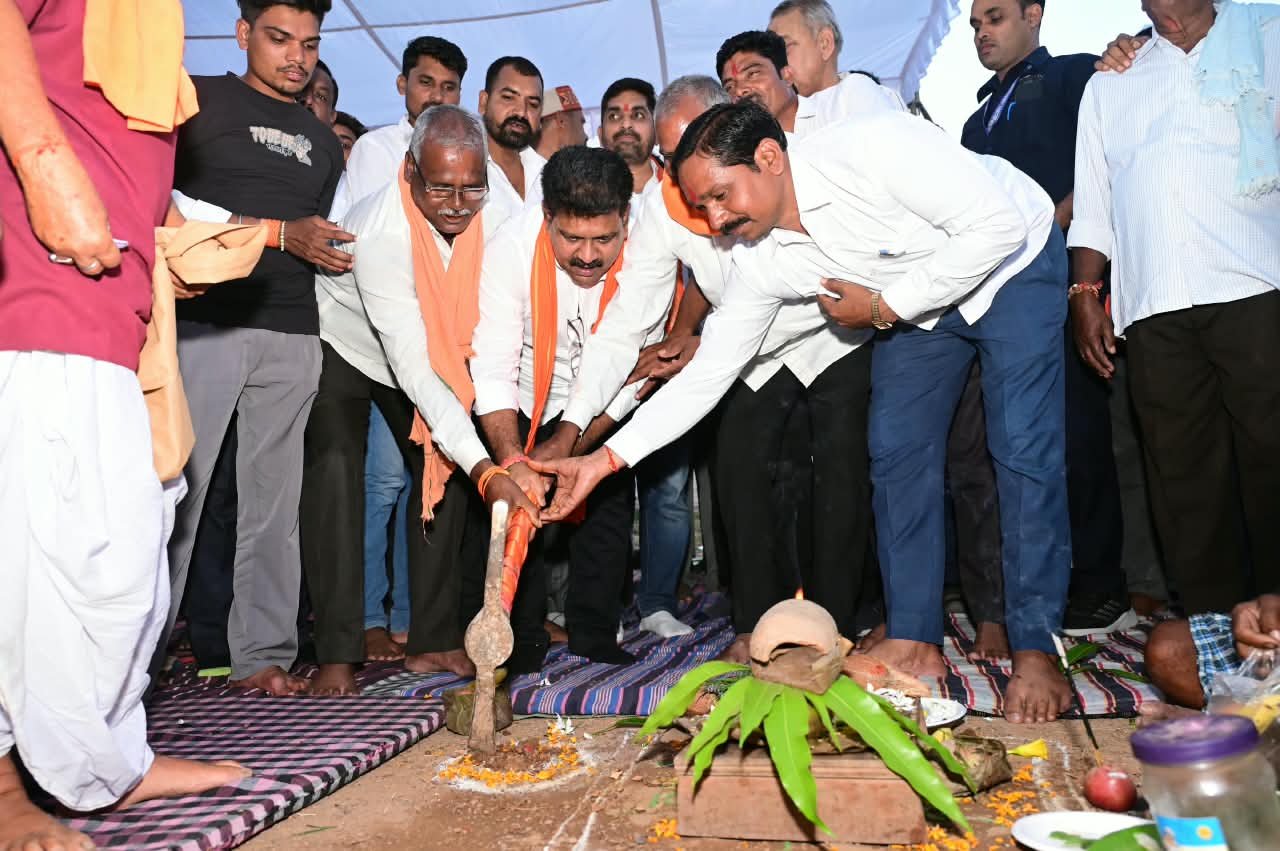 छत्तीसगढ़ समाचार, कवर्धा न्यूज, सड़क नाली निर्माण, विजय शर्मा,